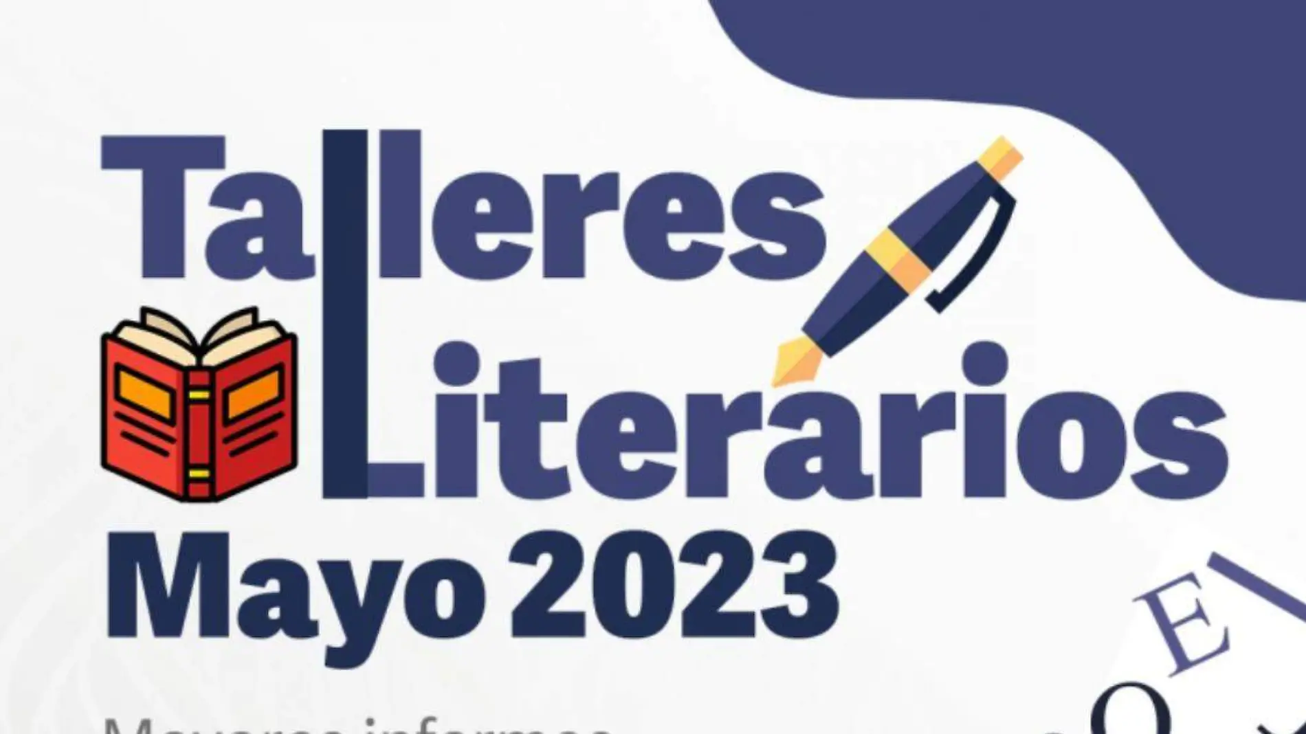 Inscríbete a los talleres literarios gratuitos en Puebla